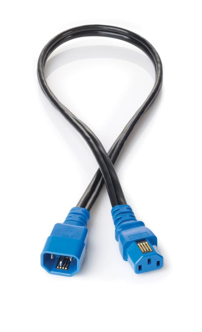 Kabllo energjie HPE 142257-006, IEC320 C14 në C13, 10A, 1.37m, e zezë