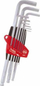 Set çelësa inbus Wiha ProStar 07192, 10 copë, çelik krom vanadium
