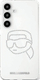 Kapak telefoni Karl Lagerfeld Samsung Galaxy S25, Rhinestones Karl Head Logo, transparent