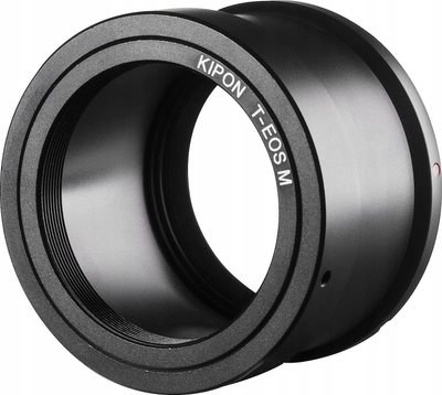 Adapter objektivi Kipon T2 për Canon EF‑M, metal, i zi