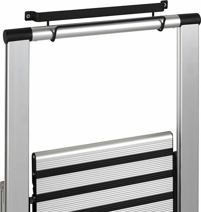 Mbajtëse murale për shkallë WENKO, metal, 100kg, e zezë