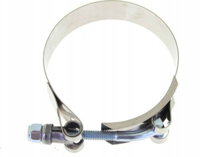Kapëse T-bolt TurboWorks 43-49mm, gjerësi 19mm, çelik inox, argjendtë