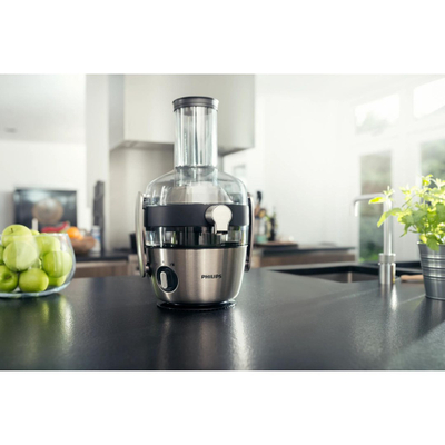Shtrydhëse frutash Philips HR1921/20, 1100W, FiberBoost, inoks
