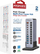Hub kulle Promate GegaTower 60W, 14 në 1, USB 3.1 5Gbps, PD 48W, i zi