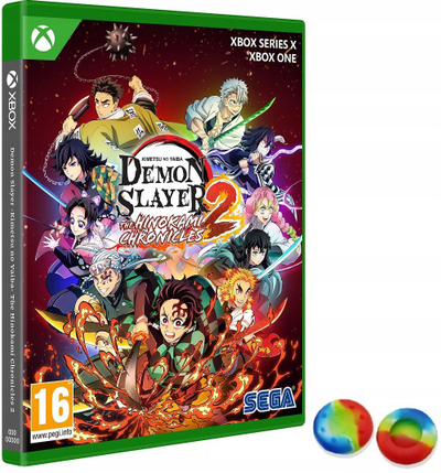 Игра Xbox Demon Slayer Kimetsu no Yaiba The Hinokami Chronicles 2, Xbox Series X Xbox One, физичка, шаренолика