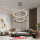 Abazhur LED i varur 2457 GR+GD