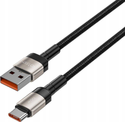 Kabllo karikimi Tech-Protect UltraBoost Evo, USB në USB-C, 100W 5A, 1m, titanium
