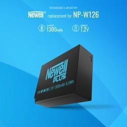 Bateri për kamerë Newell PLUS NP-W126, 1300mAh, 7.2V, e zezë