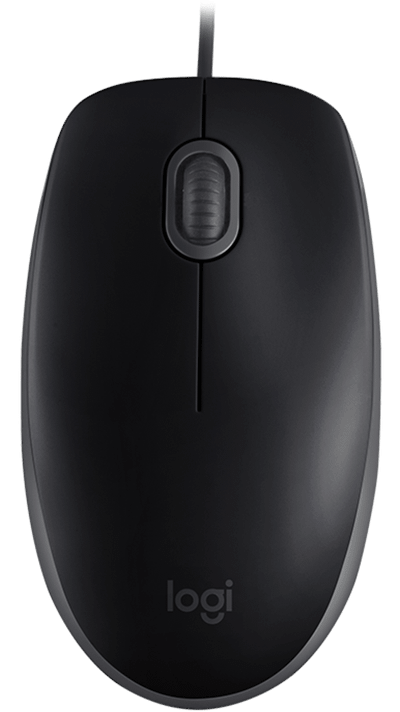 Maus Logitech B110 - USB, e zezë
