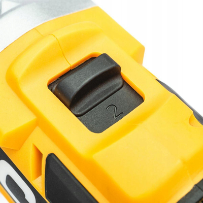 Trapan me bateri JCB Brushless 18V, 2.0Ah Li-ion, 65Nm, zi me të verdhë