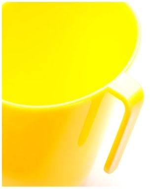 Чаша за бебиња Doidy Cup Little Cup, пластична, без BPA, sunny
