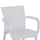 Kolltuk polipropileni ratan + këmbë alu 60×60×82 cm (HM5591.01)