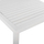 Tavolinë alumini 80×80 cm (HM5572.01), bardhë