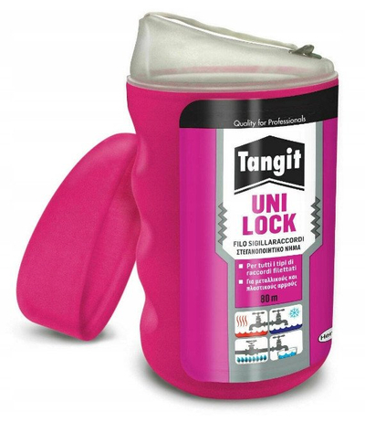 Shirit vulosës Tangit Fix It, 3m, vetëngjitës, i zi