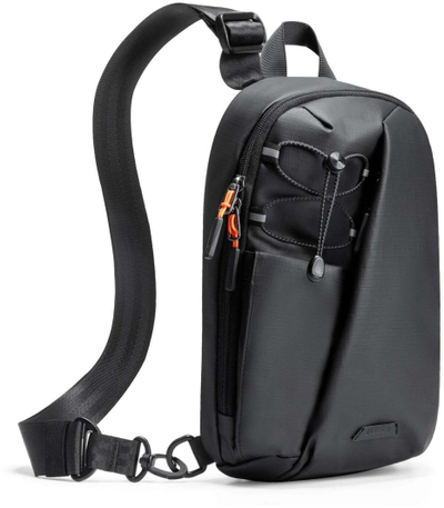 Çanta Inateck X-Row Sling Bag FB01003, 5L, 24.5x14x5.5cm, e zezë