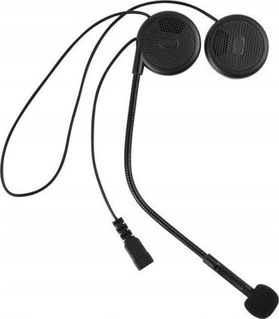 Kufje Bluetooth motoçiklete FreedConn L1M, set komunikimi, wireless, të zeza