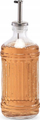 Dispenser për vaj edhe uthull Zeller, 500 ml, xham transparent