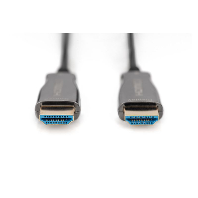 Kabllo HDMI Digitus AK-330125-100-S, 10m, 4K 60Hz, e zezë