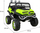 Makinë elektrike fëmijësh Mercedes Benz Unimog JL199, 4x4, 102 cm, e gjelbër