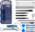 Set veglash OWC 72 Piece Advanced Toolkit, 72 mjete, profesional, shumëngjyrësh