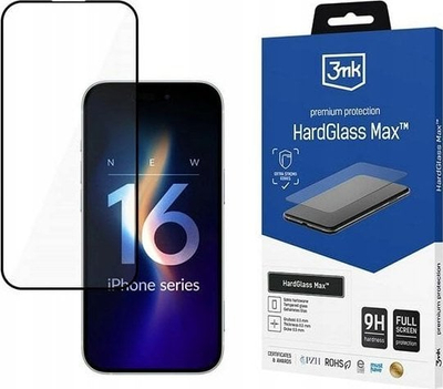 Xham mbrojtës 3MK HardGlass Max, 0.3mm, 9H, transparent