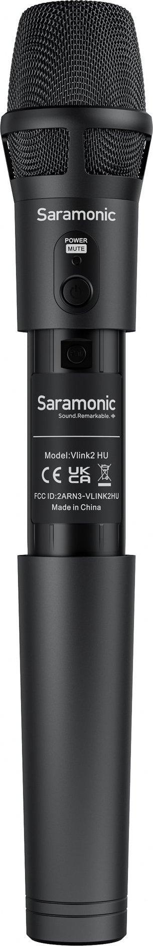 Микрофон репортер Saramonic Vlink2 HU, 2.4GHz, безжичен, црн