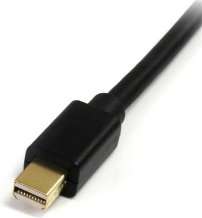 Kabllo StarTech (MDP2DPMM6), Mini DisplayPort - DisplayPort, 1.8m, e zezë 