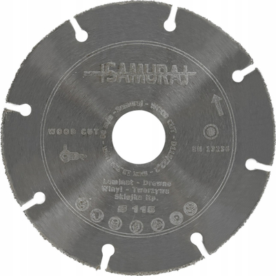 Disk prerës universal Indian Professional, 125mm, për dru dhe plastikë