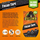 Shirit antirrëshqitës Gorilla Heavy Duty Tread Tape, 50.8mm, 3m, i zi