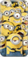 Mbulesë silikoni Minions për iPhone 6 Plus / 6S Plus, transparente, me figurë