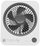 Тересен вентилатор Techly IC-FAN-DSK1WG, пренослив, на батерии, бел