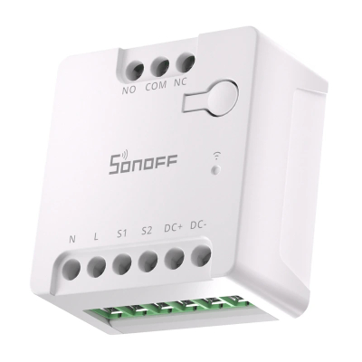 Ndërprerës i mençur WiFi Sonoff MINI-D, dry contact, Matter, i bardhë
