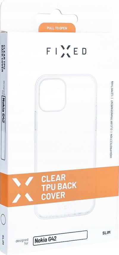 Mbulesë telefoni FIXED për Nokia G42, TPU, e tejdukshme