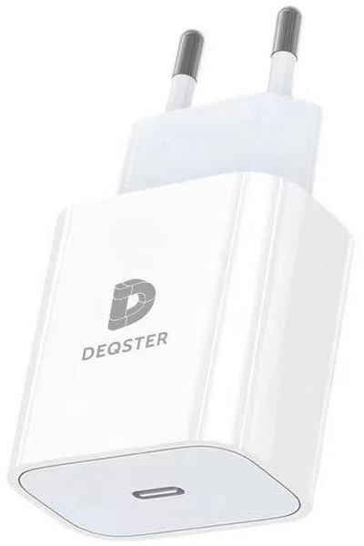 Karikues USB C Deqster 20W, prizë EU, 20W, i bardhë