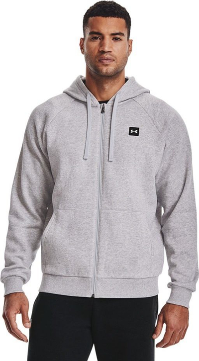 Bluzë me kapuç Under Armour Rival Fleece FZ M 1357111, për burra, gri