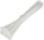 Set lidhëse kabllosh Maclean MCTV-463 W, 250mm, 100 copë, i bardhë