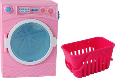 Set lodrash Leantoys Anlily Laundry, kukull me lavatriçe XXL, me aksesorë