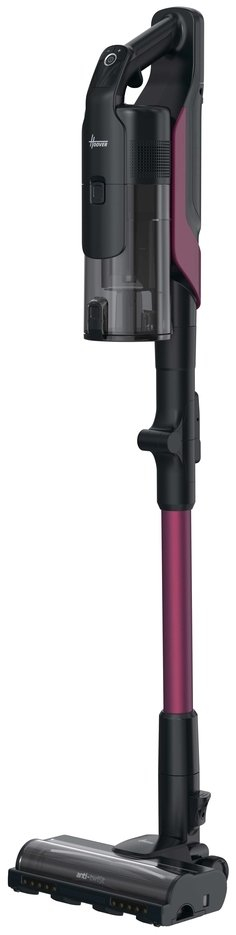 Fshesë me korrent vertikale Hoover HF610HX 011, pa kabllo, 40 min, 0.7L, e zezë