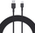 Kabllo USB Aukey CB-AKP2 USB-A me USB-C, PD 60W, 1.8m, e zezë