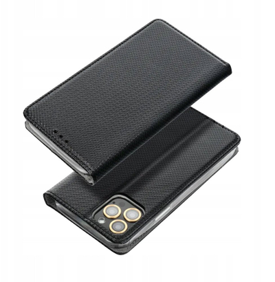 Kaburë telefoni Smart Case Book për Honor X8c, me magnet, me xhep për karta, e zezë