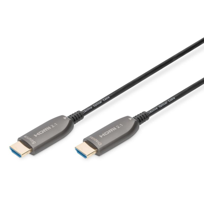 Kabllo HDMI Digitus AK-330126-300-S, 30m, 8K, e zezë