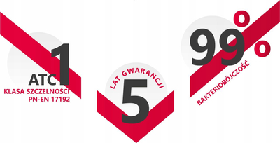 Garniturë gome Heatpex Aria Gasket 75, diametër 75 mm, për ventilim