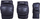 Set mbrojtës Solex Combo 30068L, 6 pjesë, madhësia L, e zezë