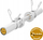 Shufër olimpike Drawbar HMS GOP050, 5 kg, çelik krom