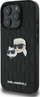Mbrojtëse telefoni Karl Lagerfeld KLHCP16LPGKLKCPK, për iPhone 16 Pro 6.3", hardcase, e zezë