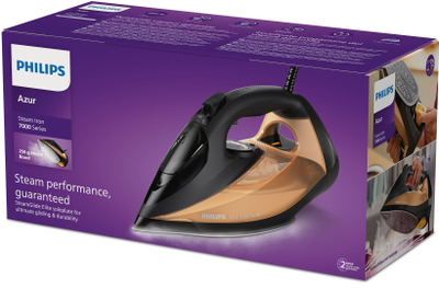 Hekur me avull Philips DST7040/80, 2800W, 50 g/min, blu