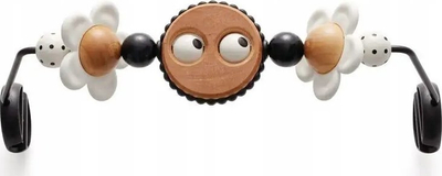 Lodër për shezlong BabyBjorn Googly Eyes, për beba, bardh e zi