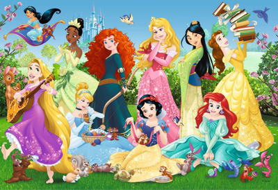 Puzzle Trefl Charming Princesses, 100 copa, shumëngjyrëshe