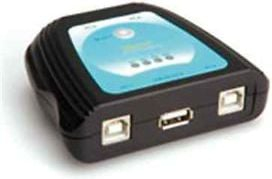 Ndarës manual USB Value 2.0, 4 porta, për printer