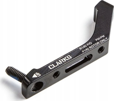 Adapter frenash Clarks 140mm Post Mount, për rrotë të përparme, për biçikleta rrugore